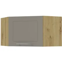 Feldmann-Wohnen Eckhängeschrank Kvantum 60 x 60 x 36 cm Beige