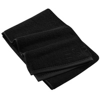 Esprit Handtücher Handtücher Collection MODERN SOLID, Frottier (Stück, 1-St), hohe Markenqualität schwarz 50 cm x 100 cm