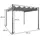 MCW Pergola MCW-L42 3 x 3 m creme-weiß