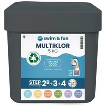 Swim&Fun Multiklor Maxi Tab 200 g, 5 kg
