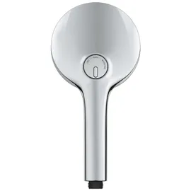 Grohe Vitalio Joy+ 120, wassersparender Duschkopf mit Boost-Funktion für mehr Strahlpower, 8l pro Min (Handbrause mit 3 Strahlarten inkl. AquaBooster, Universalanschluss), chrom, 1348640000