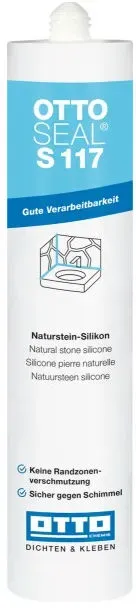 OTTOSEAL S117 Das Naturstein-Silikon 310ml - Schwarz