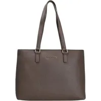 Valentino BAGS Valentino Bags Never - Shopper »SHOPPING Henkeltasche Handtasche Tasche Damen, Gr. B/H/T: 36,5cm x 27cm x 13cm, grau TAUPE, Damen Taschen