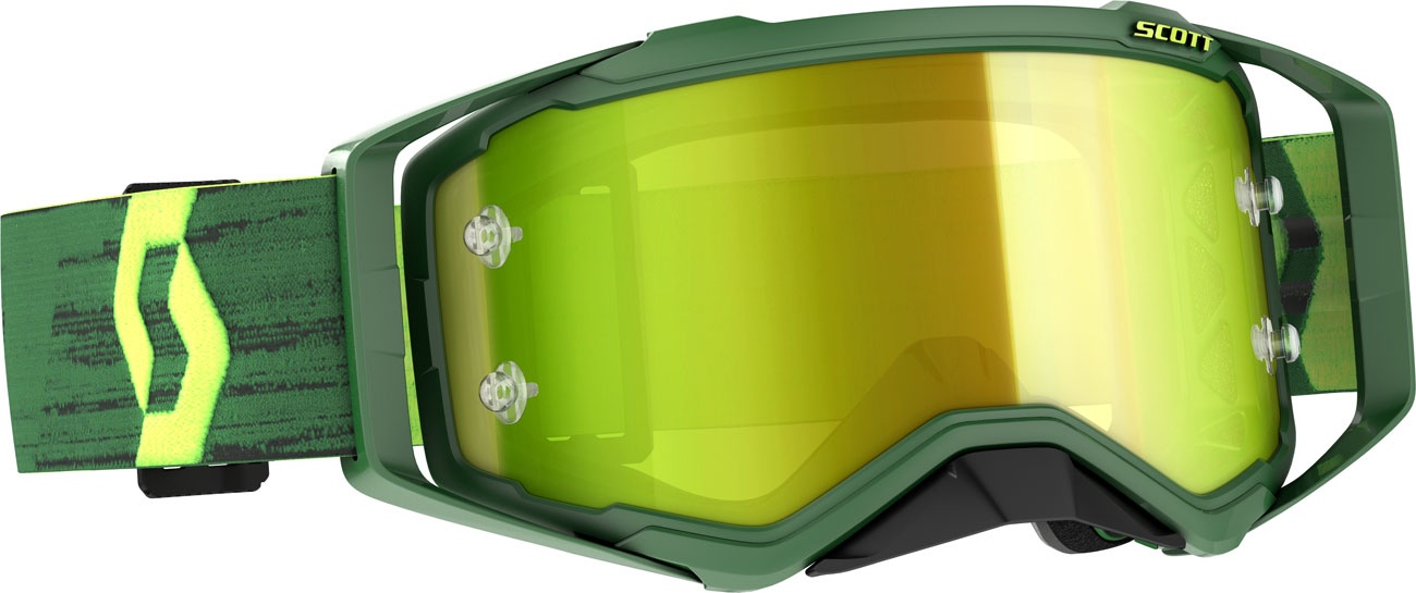 Scott Prospect 1412289 S22, lunettes de soleil miroir - Vert/Jaune Jaune Réfléchissant - Taille unique