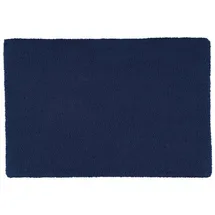Rhomtuft Badteppich Square Blau 60 x 90 cm