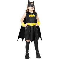 Funidelia | Batgirl Kostüm 100% OFFIZIELLE für Mädchen Größe 7-9 Jahre Barbara Gordon, Superhelden, DC Comics - Farben: Bunt, Zubehör für Kostüm - Lustige Kostüme für deine Partys