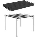 Outsunny Ersatzdach für Pergola 2,5 x 2,55 m Grau