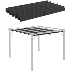 Outsunny Ersatzdach für Pergola 2,5 x 2,55 m Grau