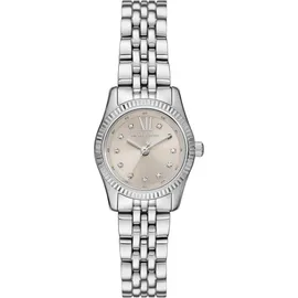 Michael Kors Damen Analog Quarz Armbanduhr LEXINGTON MK4843 - silber