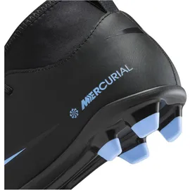 Nike Mercurial Superfly 10 Club MG Fußballschuhe Kinder black/ice blue 38