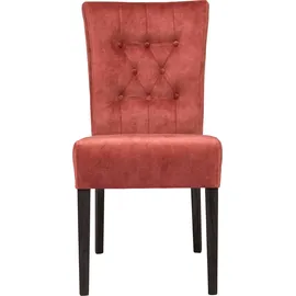 Home Affaire Queen BESTSELLER", rot (rostrot, wenge), Küchenstühle (81111117-0)