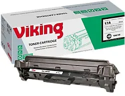 Viking 17A Kompatibel HP Tonerkartusche CF217A Schwarz