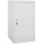 vidaXL Sattelschrank Hellgrau 53x53x105 cm Stahl