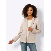Heine Sweatblazer in beige | Gr.: 46