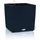 LECHUZA Cube Cottage 40 Komplettset 40 x 40 x 40 cm graphitschwarz