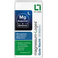 Dr. Loges Magnesium-Loges Gute Nacht mit Melatonin Kapseln
