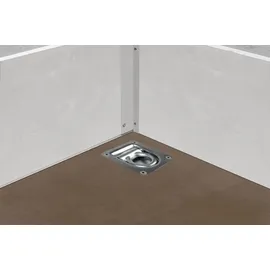 LAS Zurrmulde mit Ringe und Feder