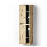livinity Vomano Hochschrank 50 x 170 cm Artisan-Eiche/Anthrazit Holz