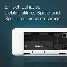 Epson CO-FH02 3-LCD-Projektor - tragbar - 3000 lm weiß