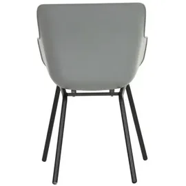 Schöner Wohnen Lieke Gartenstuhl 54 x 56 x 83 cm grau