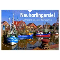 Calvendo Neuharlingersiel - Ostfrieslands schönstes Hafenstädtchen (Wandkalender 2026 DIN