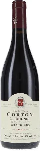 Corton Grand Cru Le Rognet Vieilles Vignes AOC Bruno Clavelier 2022 BIO