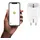 Hombli Smart Plug Steckdose EU weiß, 3er Pack