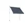 Trendline Balkon-Markise 250 x 130 cm grau