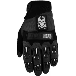 Broken Head MX-Handschuhe Faustschlag Schwarz