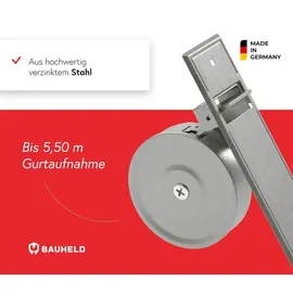 BAUHELD Gurtwickler Unterputz 215mm Maxi mit Abdeckplatte