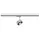 Paulmann ProRail3 LED Schienenspot Aldan 539lm 8,5W 3000K dimmbar 230V Silber/Schwarz