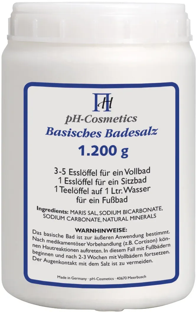 Basisches Badesalz (1200 g) - pH-Cosmetics