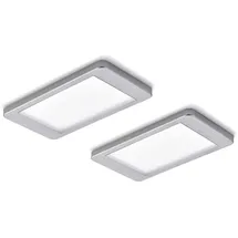 Naber Hull Farbwechsel LED 2er-Set edelstahlfarbig