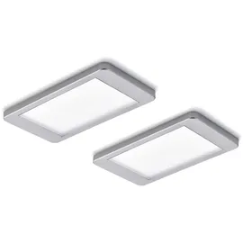 Naber Hull Farbwechsel LED 2er-Set edelstahlfarbig