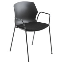 Stapelstuhl »my Primo« mit Armlehnen schwarz, mayer Sitzmöbel, 42x46 cm