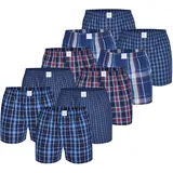 MG-1 Boxer Classic kariert M 10er Pack
