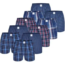 MG-1 Boxer Classic kariert M 10er Pack