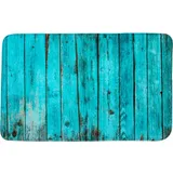 Sanilo Badteppich Lumber Türkis 50 x 80 cm