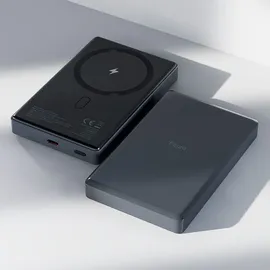 allity APB-300 Wireless Powerbank 10000 mAh Quick Charge, USB PD Grau