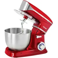 DMS Küchenmaschine Knetmaschine Rührmaschine Rot 6 Liter, 1900 W KM-1900R