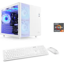 CSL Desktop-PC AMD Ryzen 5 16 GB RAM 500 GB SSD Windows 11 Home