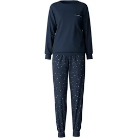 CALIDA Sweet Dreams Schlafanzug Blau 36/38