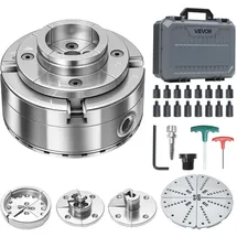 Vevor Adapter Stahl 4 Zoll Vernickelt