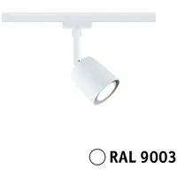 Paulmann Cover Hochvolt-Schienensystem-Leuchte URail GU10 10 W LED Signal-Weiß