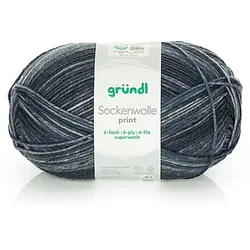 gründl Sockenwolle 6-fach – Sockenwolle, blau color