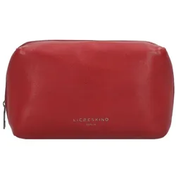 Liebeskind Kulturbeutel Leder 18 cm  rot