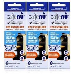 caffenu Caffenu Eco Entkalker 200ml – Speziell für Kapsel-Kaffee-Maschinen (3e Entkalker