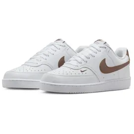 Nike Court Vision Low Next Nature Damen White/Mink Brown 43