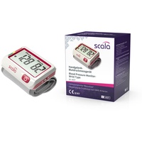 SCALA SC 6027 A Handgelenk Blutdruckmessgerät mit großer LCD Anzeige