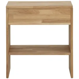 otto home Nachttisch OTTO HOME "Callum", beige (sabbia, natur, natur), B:60cm H:65,5cm T:42cm, Tische, Nachttisch, passend zur Boxspringbett-Serie Jelle